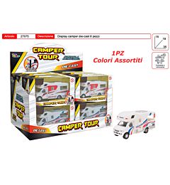 CAMPER DIECAST IN DISPLAY 8PZ