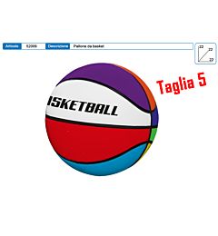 BASKET MULTICOLOR TAGLIA 5