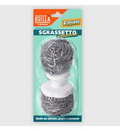 SET PULIZIA SGRASSETTO 2 SPUGNE + MANICHETTOLa Briantina