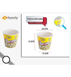 PORTA POPCORN 19.5*20.5*15.5CM