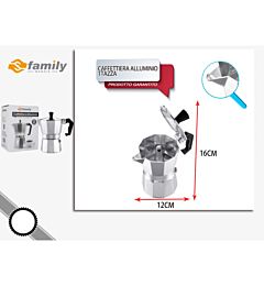 CAFFETTIERA ALLUMINIO 3TAZZEFamily