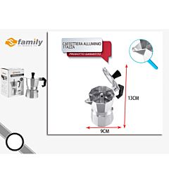 CAFFETTIERA ALLUMINIO 1TAZZAFamily