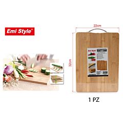 TAGLIERE RETTANGOLARE BAMBOO 32*22*1.8CM