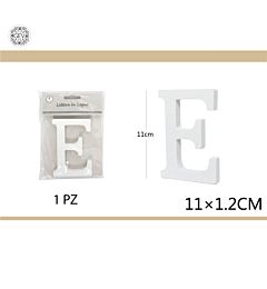 GEV LETTERA E IN LEGNO 11CM*1.2CMGev