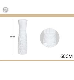 VASO IN CERAMICA 60CM BIANCO