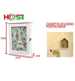 CASSETTA DI LEGNO PORTACHIAVEHosting