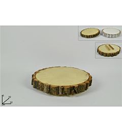 BASE LEGNO DECORATIVA TONDA 32CM 2COL.ART.DXQ19-30Due Esse