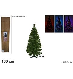 ALBERO FIBRA OTTICA MULTICOLOR 100CM 113 PUNTE YJ1