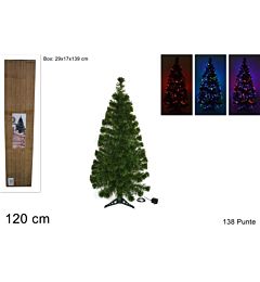 ALBERO FIBRA OTTICA MULTICOLOR 120CM 138 PUNTE YJ1