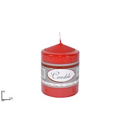 CANDELA 10X7.5CM ROSSO ART. CZ3040-REDDue Esse