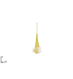 APPENDINO GNOMO DI NATALE C/CUORE GLITT. ORO SM226Due Esse