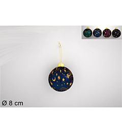 PALLA 8CM RETE C/STELLE 4ASS.IN DISPLAY ART.SM089