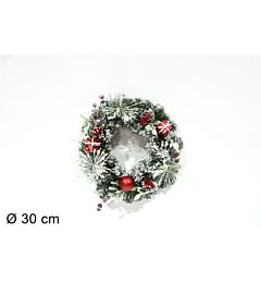 DIETROPORTA INNEVATO 30CM C/PACCHI REGALO MB-20A32Due Esse