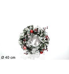 DIETROPORTA INNEVATO 40CM C/PACCHI REGALO MB-20A32Due Esse