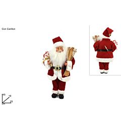 BABBO NATALE CARILLON  45CM GS-21C002