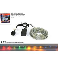 TUBO LED 6MT 3 VIE MULTICOLORJH-3LED-M-6MDue Esse