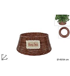 CESTA MARRONE COPRIBASE ALBERO 45X20CM L56065A-BRODue Esse