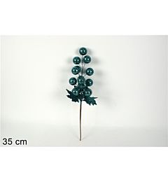 GRAPPOLO BACCHE GLITTERATE VERDE TYL19-881/GREEN
