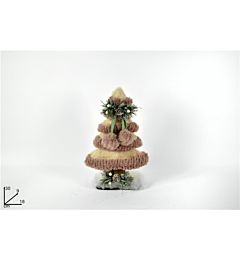 ALBERO DI NATALE C/PELLICCIA PIGNE BACCHE C/PON PODue Esse