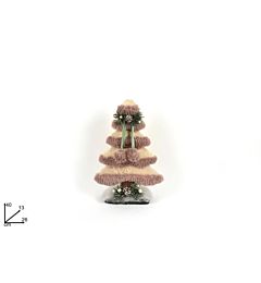 ALBERO DI NATALE C/PELLICCIA PIGNE BACCHE C/PON PODue Esse