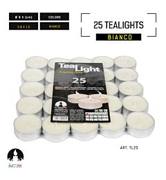 BLISTER TEALIGHT DA 25 PZ