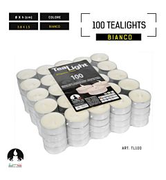 BLISTER TEALIGHT DA 100 PZ