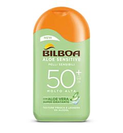 BILBOA ALOE SENS.LATTE SPF50+ 200ML B.80