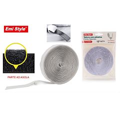 EMI VELCRO CON ADESIVE BIANCO 2.0CM*6M