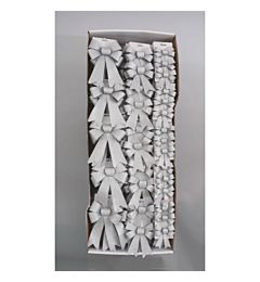 FIOCCHI PVC GLITTERATI ARGENTO MISURE ASS.TE SU CA