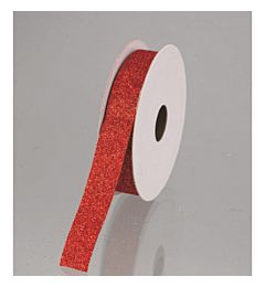 NASTRINO ROSSO MM.16X2,70 GLITTERATO ROSSO