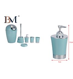 DISPENSER PER SAPONE 8X8X16.5CM