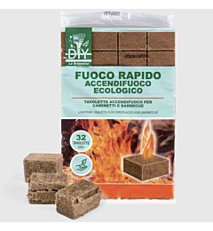 Accendifuoco Ecologico - 32 Tavolette