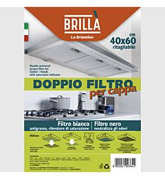 Filtro Cappa Doppia Azione - 40x60cm
