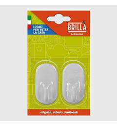 GANCI IN PLASTICA ELISSE - 2PZBriantina