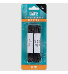 LACCI SCARPE TONDI - NERO - 90CMBriantina