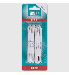 LACCI SCARPE TONDI - BIANCO - 130CMBriantina