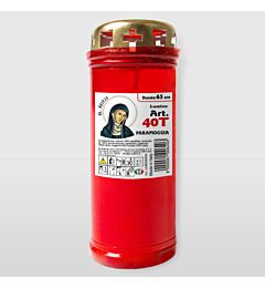 LUMINO CERA S,RITA - ROSSO - L40La Briantina