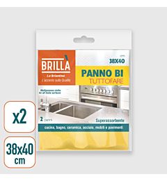 PANNI BI MULTIUSO 38x40CM - 2PZBriantina