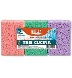 SPUGNE TRIS CUCINA - 3PZBriantina