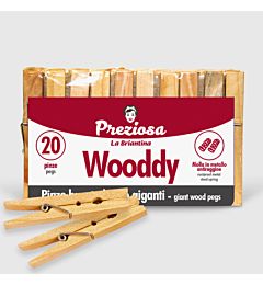 MOLLETTE BUCATO - LEGNO 10CM - 20PZBriantina