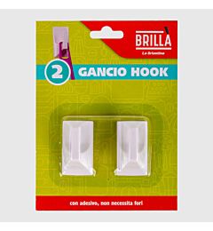 GANCI IN PLASTICA HOOK - 2PZBriantina