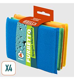 SPUGNA IN MICROFIBRA FURBETTO - 4PZBriantina