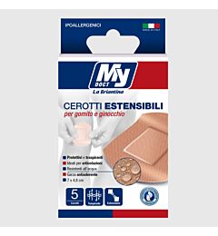 CEROTTI ELASTICI GOMITO E GINOCCHIO - 5PZBriantina