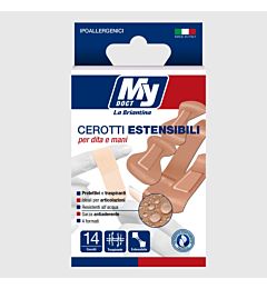 CEROTTI ELASTICI PER MANI - ASSORTITI - 14PZBriantina