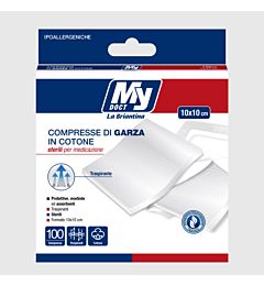 COMPRESSE DI GARZA STERILI - 100PZBriantina