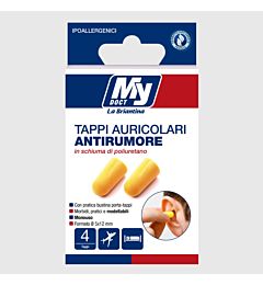 TAPPI AURICOLARI ANTIRUMORE - 4PZBriantina