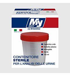 CONTENITORE STERILE PER URINE - 120ML