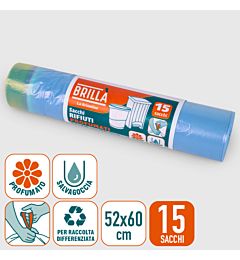 SACCHI PROFUMATI - AZZURRI 30L - 15PZBriantina