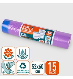 SACCHI PROFUMATI - VIOLA 30L - 15PZ
