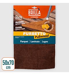 PANNO FURBETTO PULIWOOD PAVIMENTI - 50x70CMBriantina